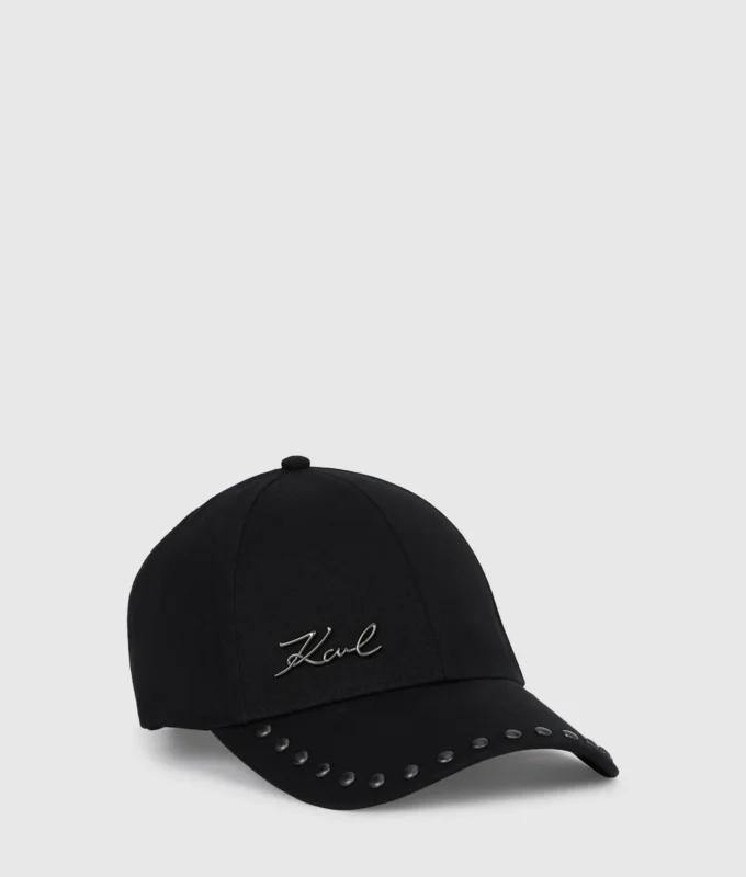 K/Signature cap med nitter