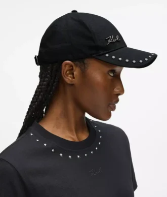 K/Signature cap med nitter