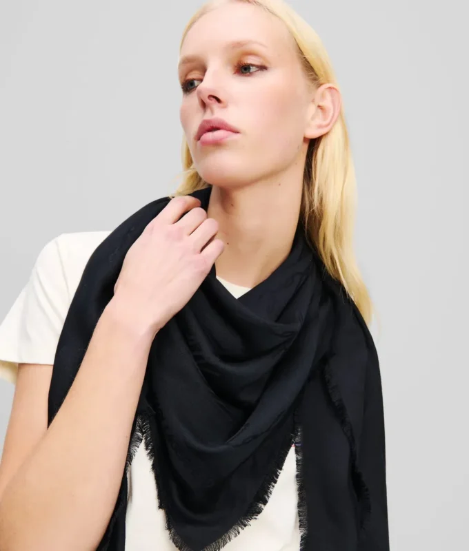 K/SIGNATURE JACQUARD SKARF