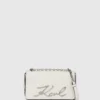 K/Signature liten crossbody-veske