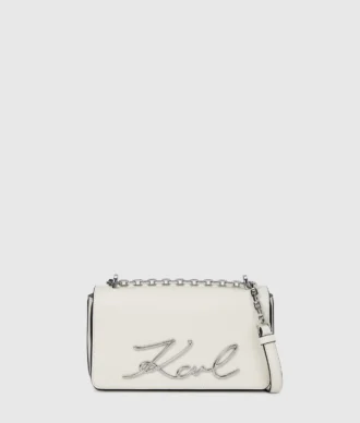 K/Signature liten crossbody-veske