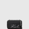 K/Signature liten crossbody-veske
