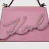 K/Signature liten crossbody-veske