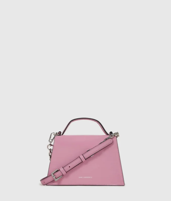 K/Signature liten crossbody-veske