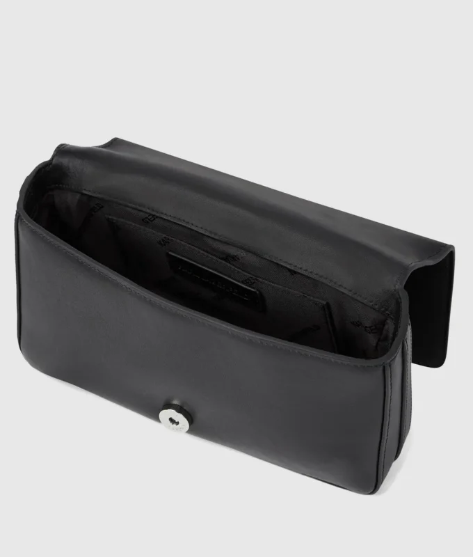 K/Signature liten crossbody-veske