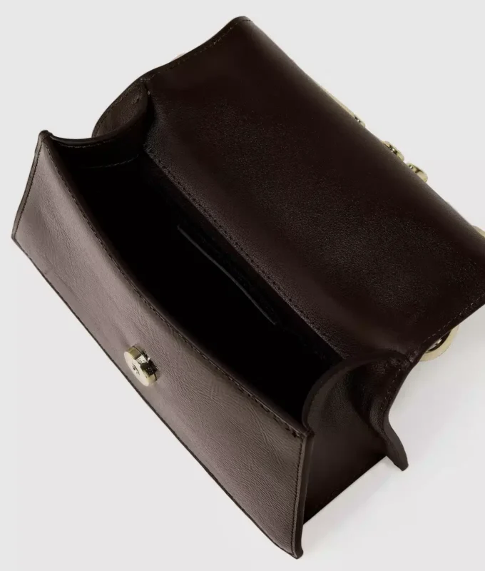 K/Signature liten crossbody-veske