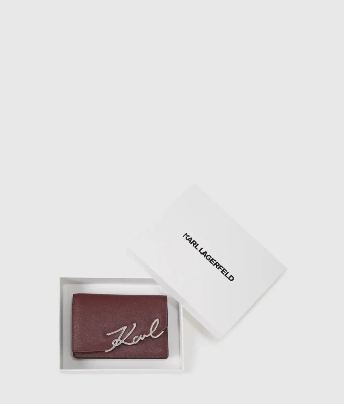K/Signature liten lommebok