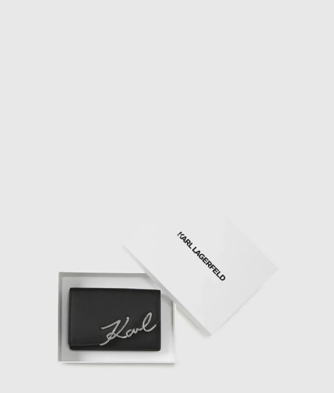 K/Signature liten lommebok