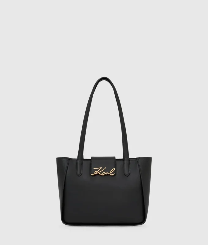 K/Signature liten totebag