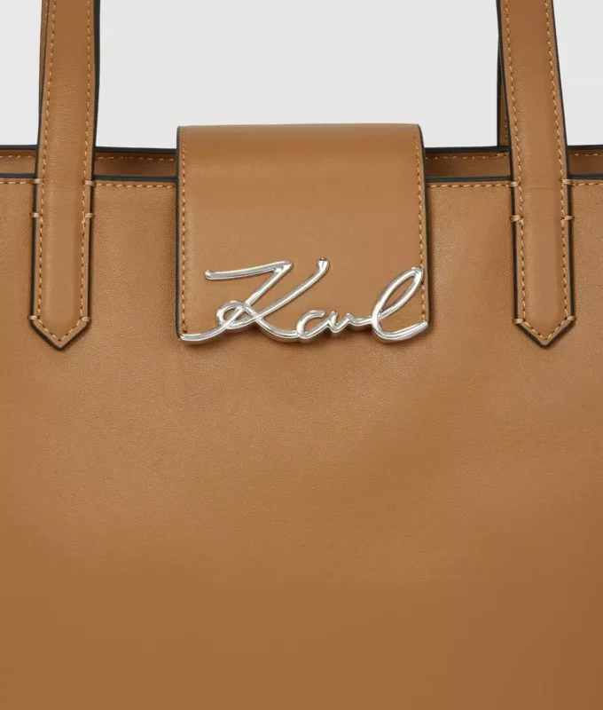 K/Signature liten totebag