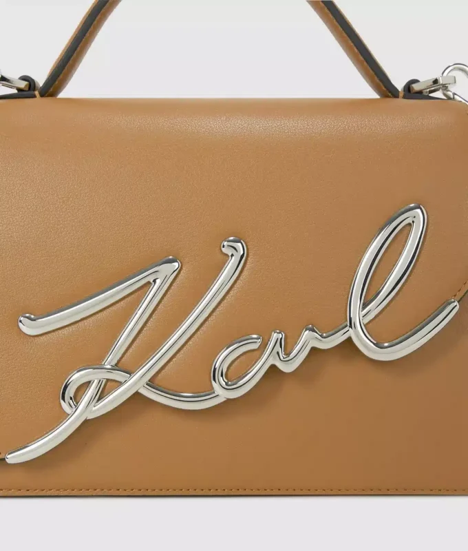 K/SIGNATURE MEDIUM CROSSBODY BAG