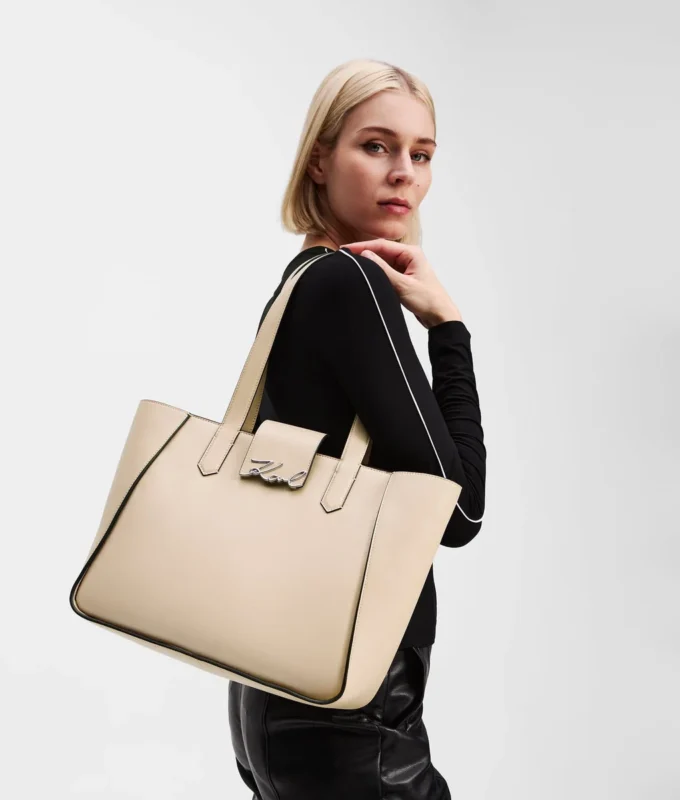 K/SIGNATURE MEDIUM TOTE BAG