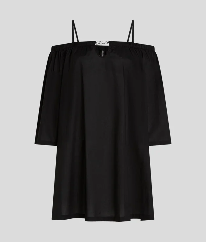 K/SIGNATURE OFF-SHOULDER STRANDKJOLE