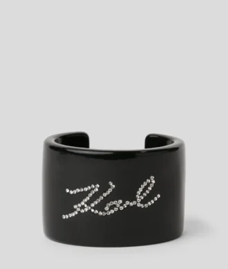 K/SIGNATURE RHINESTONES MANCHETBRACELET