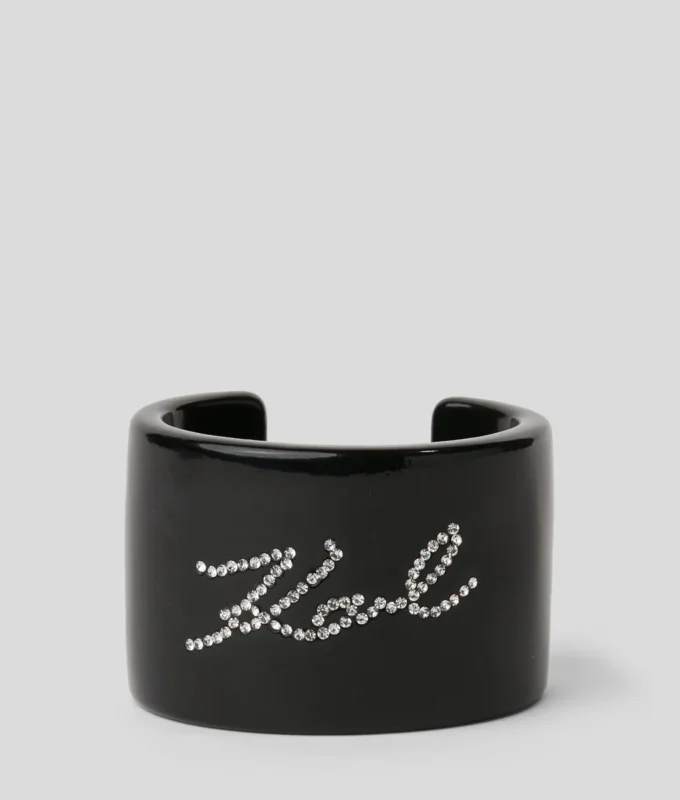 K/SIGNATURE RHINESTONES MANCHETBRACELET