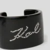K/SIGNATURE RHINESTONES MANCHETBRACELET