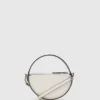 K/Signature rund crossbody-veske
