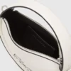 K/Signature rund crossbody-veske