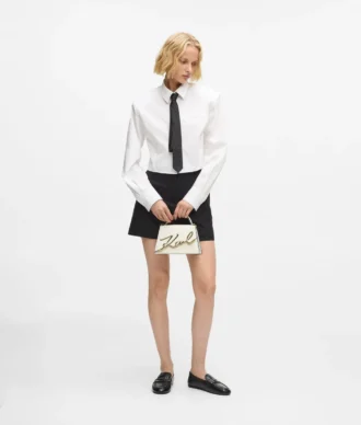 K/SIGNATURE SMALL CROSSBODY BAG