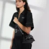K/SIGNATURE SMALL STUDDED CROSSBODY BAG