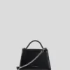 K/SIGNATURE SMALL STUDDED CROSSBODY BAG