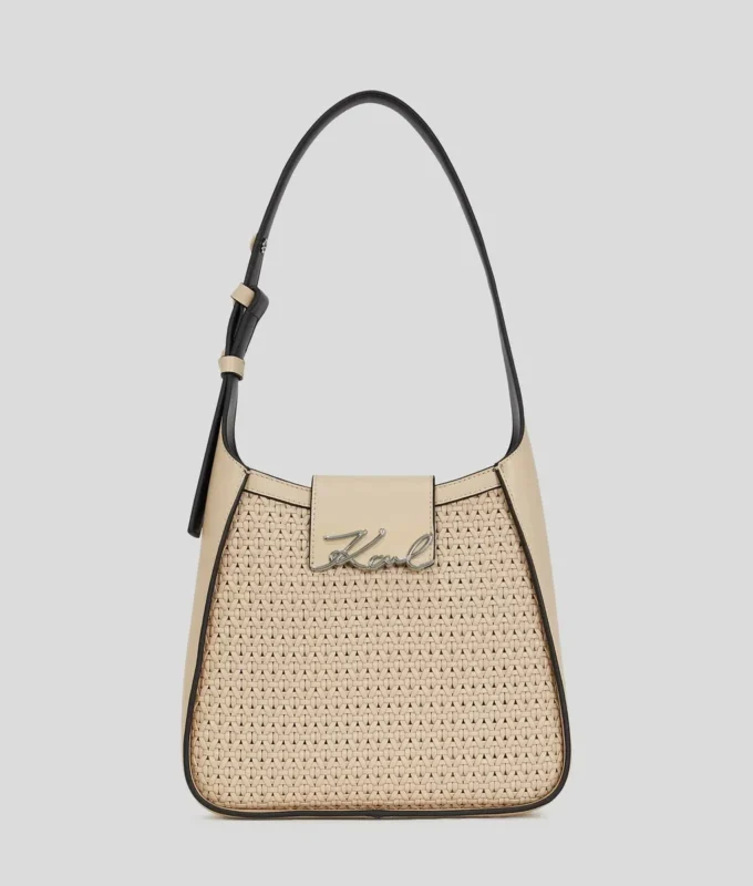 K/SIGNATURE VEVET HOBO-VESKE