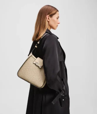 K/SIGNATURE VEVET HOBO-VESKE