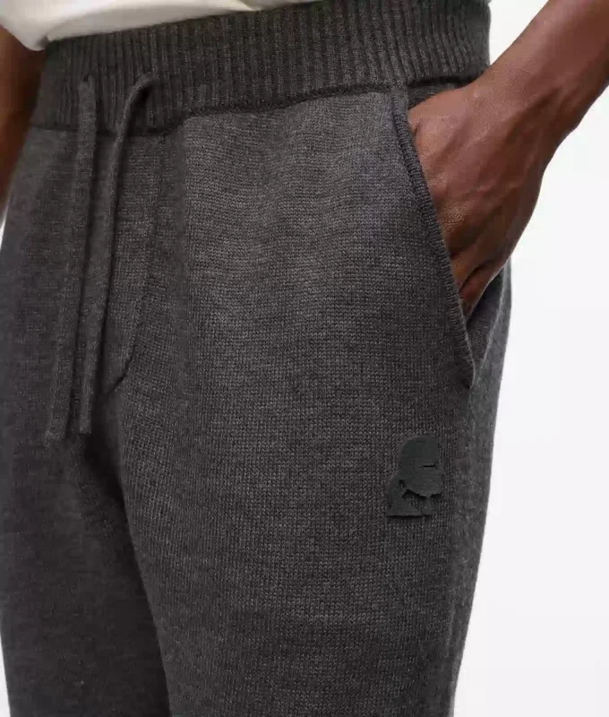 Kameo strikkede joggebukse