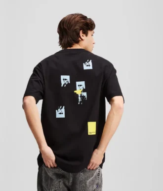 KARL PRINT T-SKJORTE