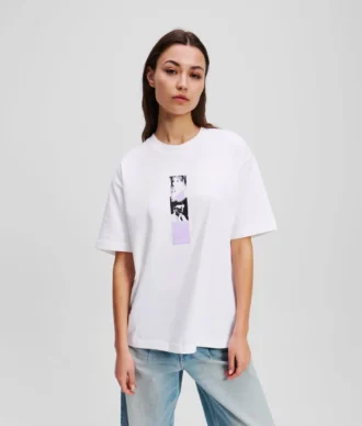KARL PRINT T-SKJORTE