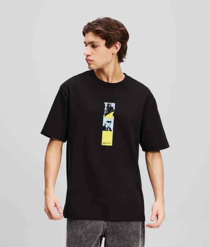 KARL PRINT T-SKJORTE