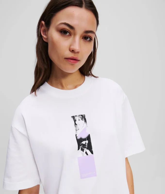 KARL PRINT T-SKJORTE