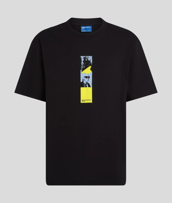 KARL PRINT T-SKJORTE