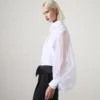 KARL STUDIO SKJORTE MED SILKEMANCHER