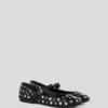 KARO MIRROR STUDS BALLETFLAT