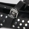 KARO STUDDED BALLET FLATS