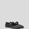 KARO STUDDED BALLET FLATS