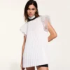 KL STUDIO PLISSERT BLUSE