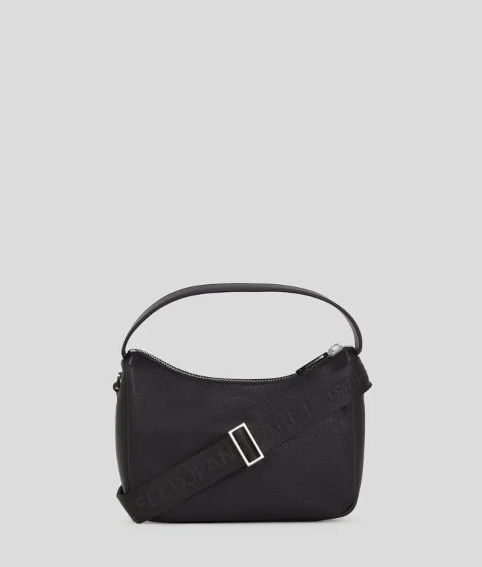 KLJ BOX LOGO SOFT MINI HOBO BAG