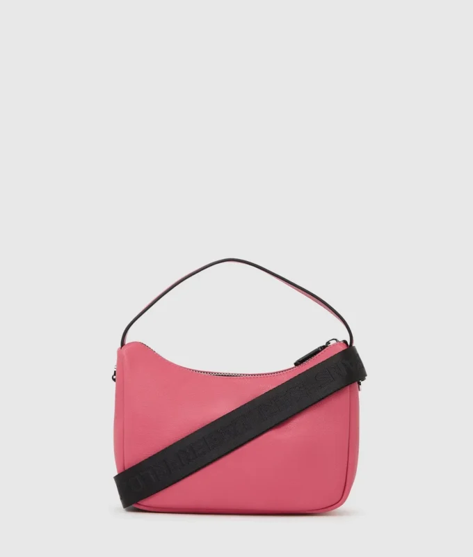 KLJ BOX LOGO SOFT MINI HOBO BAG