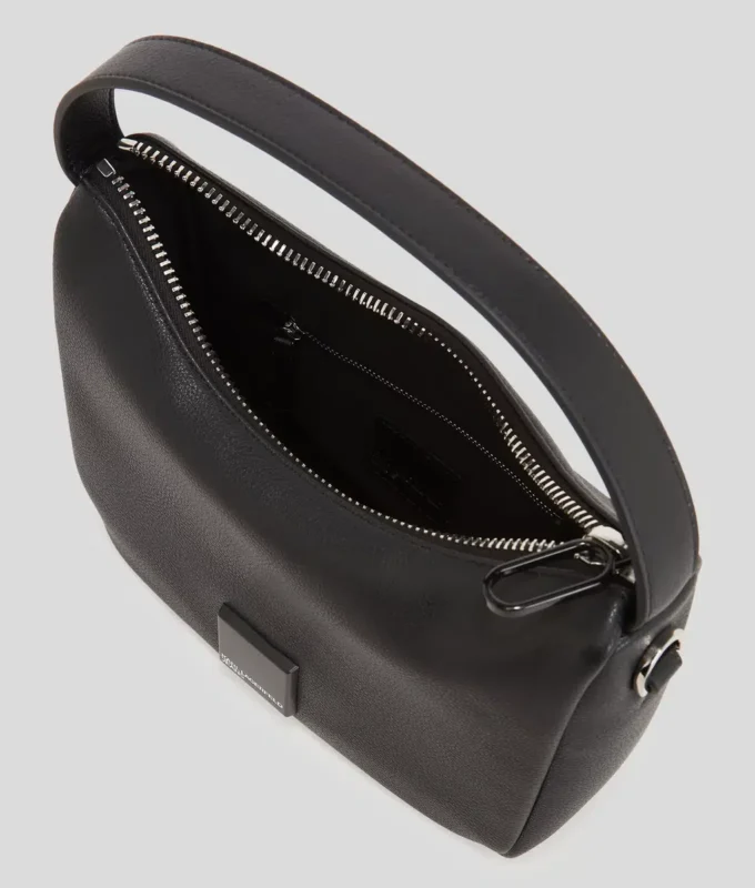 KLJ BOX LOGO SOFT MINI HOBO BAG