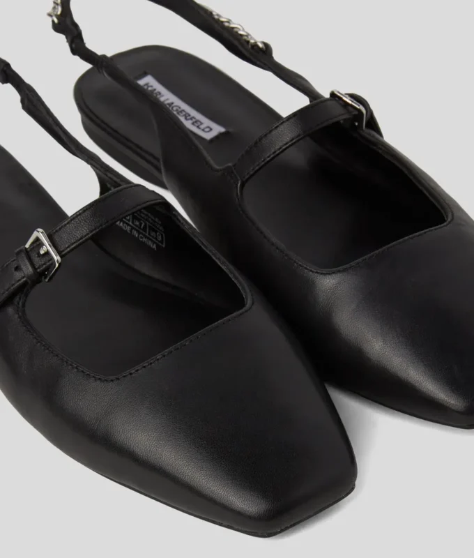 KONNIE SIGNIA SLINGBACK-SKO MED KJEDE
