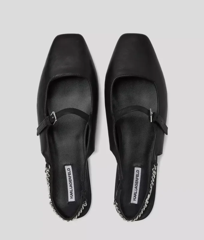 KONNIE SIGNIA SLINGBACK-SKO MED KJEDE