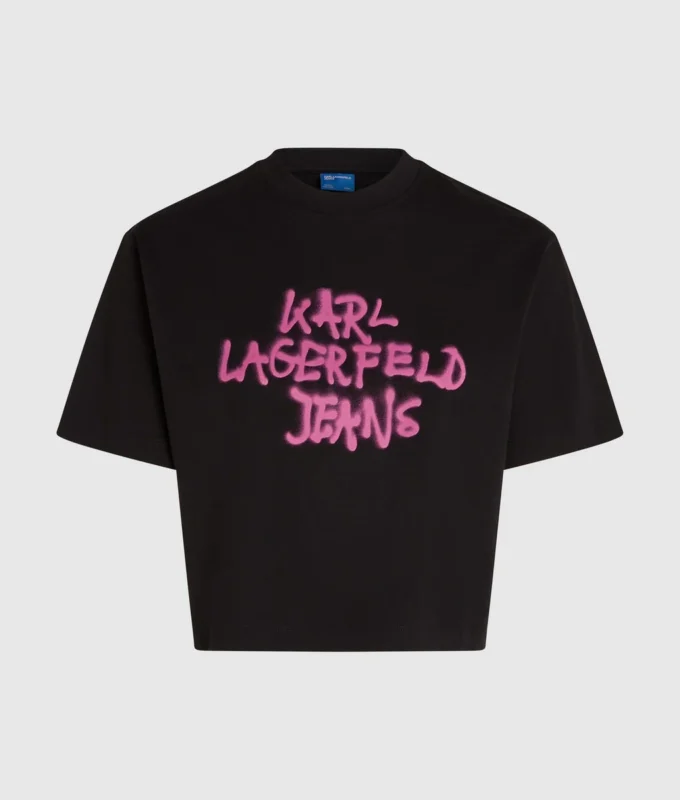 Kort graffiti-T-skjorte
