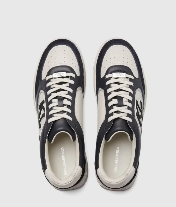 Kourtney sneakers med sidekant