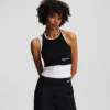 LAGDELT RIBBET TANKTOPP