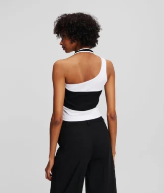 LAGDELT RIBBET TANKTOPP