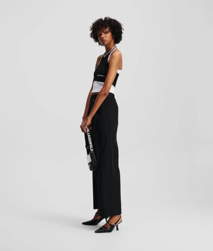 LAGDELT RIBBET TANKTOPP