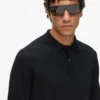 Langermet poloskjorte