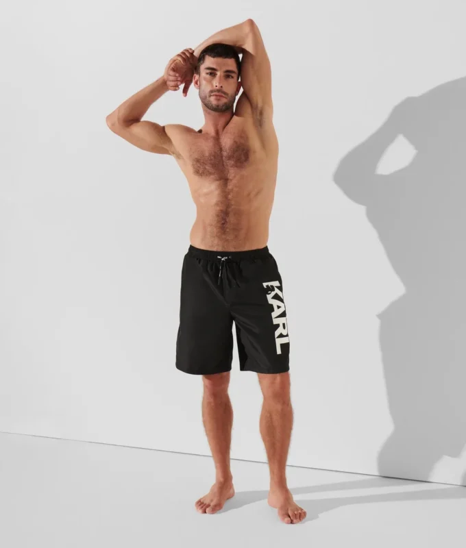 LOGO LONG BOARD SHORTS